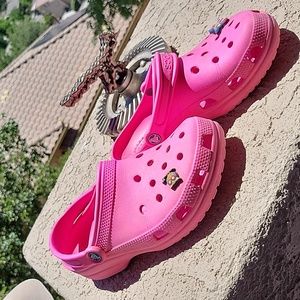 Pink CROCS